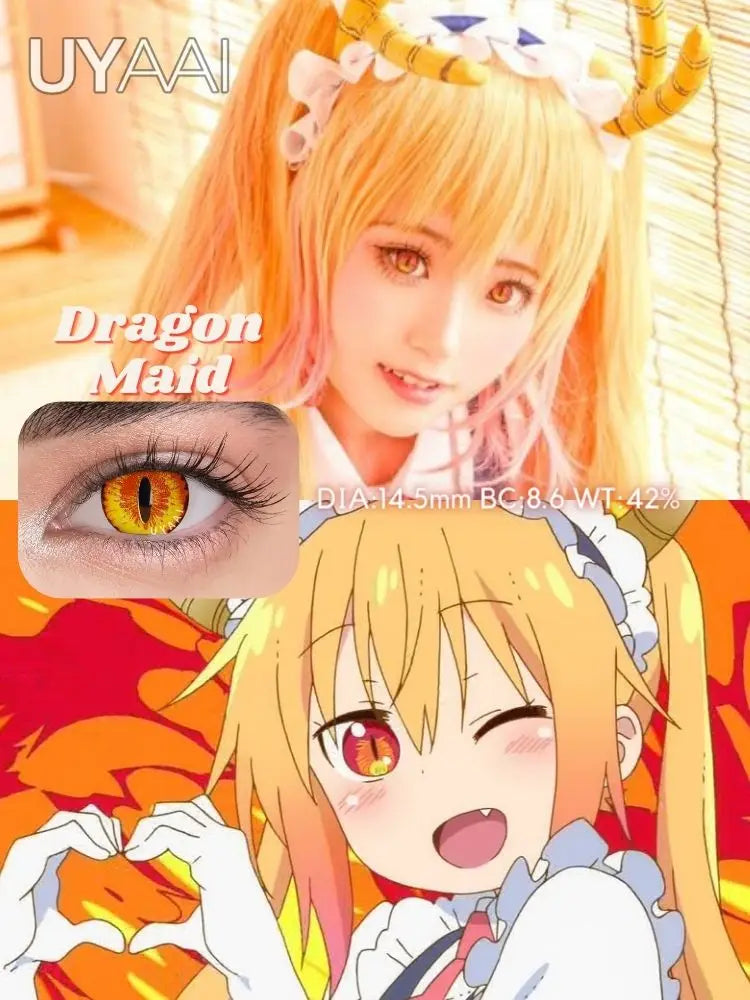 UYAAI Colored Contact Lenses - Anime time (2)